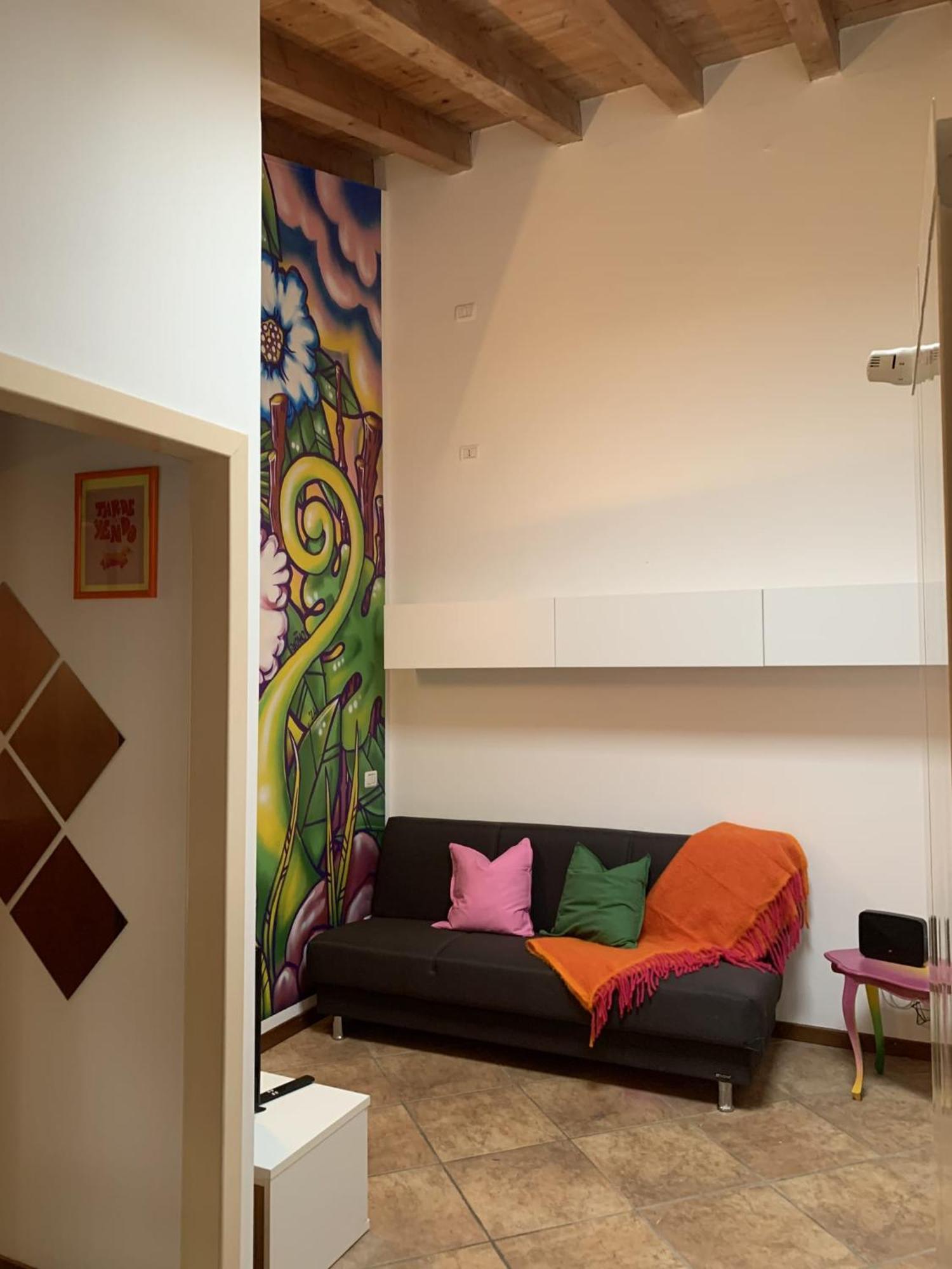Pati Bilocale - Graffiti'S Apartment Bergame Extérieur photo