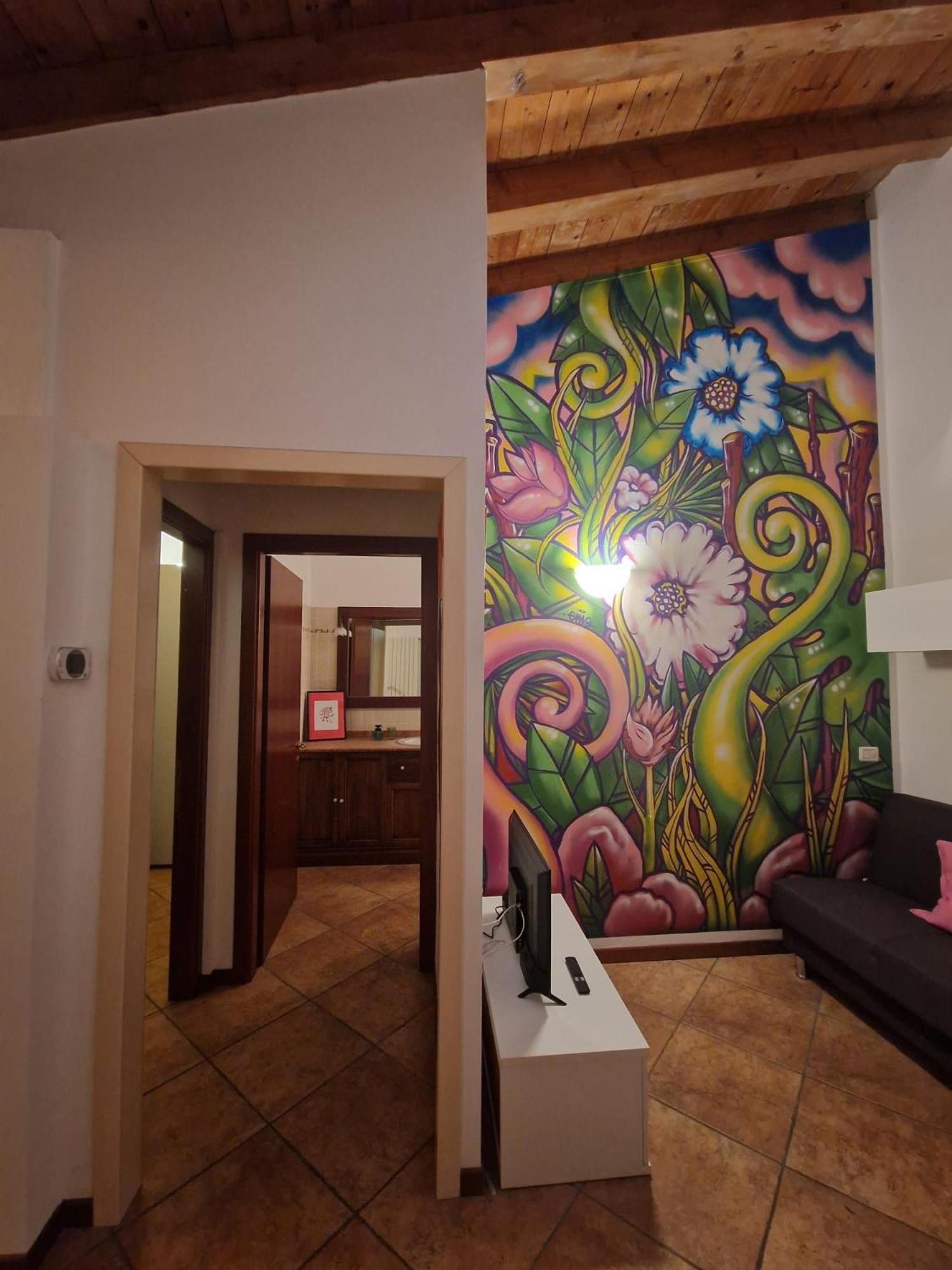 Pati Bilocale - Graffiti'S Apartment Bergame Extérieur photo