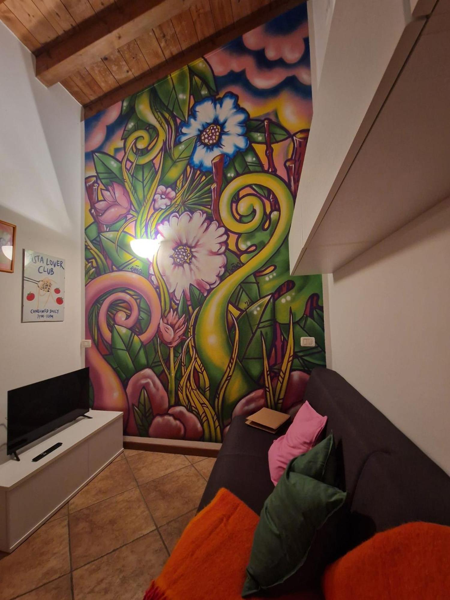 Pati Bilocale - Graffiti'S Apartment Bergame Extérieur photo